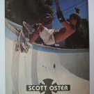Original Independent SkateBoard Advertisement Rare Vintage Scott Oster