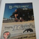 Original Santa Cruz SkateBoard Advertisement Rare Vintage Natas