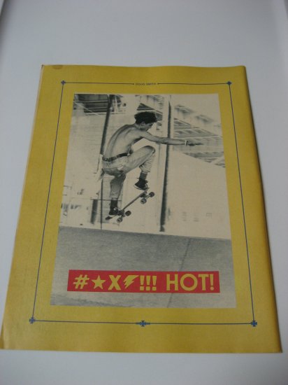 Original Doug Smith SkateBoard Advertisement Rare Vintage