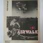 Original Airwalk SkateBoard Advertisement Rare Vintage Rob Roskopp