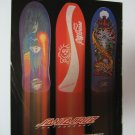 Original Santa Cruz SkateBoard Advertisement Rare Vintage