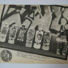 Original G&S SkateBoard Advertisement Rare Vintage
