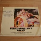 Original Ferris Bueller's Day Off Lobby Card