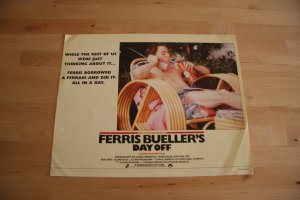 Original Ferris Bueller's Day Off Lobby Card