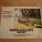 Original Ferris Bueller's Day Off Lobby Card