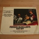 Original Ferris Bueller's Day Off Lobby Card