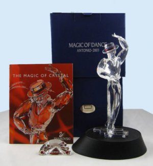 SWAROVSKI CRYSTAL 2003 ANTONIO FIGURINE MAGIC OF DANCE
