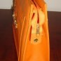 Fashion Orange PURSE Handbag BAG Simulated Leather