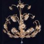 AUSTRIAN Swarovski Crystal Trim CHANDELIER 24" x 28"