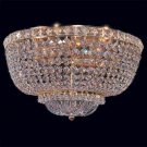 AUSTRIAN Swarovski CRYSTAL EMPIRE CHANDELIER 16" x 10"