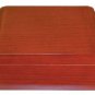 40 Cigars Cherry HUMIDOR 11.25 x9.25 x 4.5"