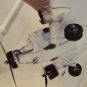17" White Metal AIRCRAFT Plane Decorative Figurine
