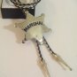 MARSHAL Metal STAR BOLO TIE Cowboy WESTERN NECKLACE