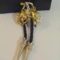 GOLD Tone BOLO TIE COW BOY Figure WESTERN NECKLACE
