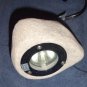 3 REAL STONE LAMP FIXTURE LIGHT HALOGEN Free Shipping