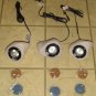 3 REAL STONE LAMP FIXTURE LIGHT HALOGEN Free Shipping