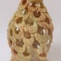 HAND CARVED STONE INSIDE TUMMY BABY FIGURINE PENGUIN