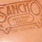 WOMEN BLUE LEATHER COWBOY WESTERN SANCHO BOOTS NEW 38
