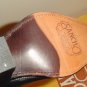 WOMEN BLACK LEATHER COWBOY WESTERN SANCHO BOOTS 36 NEW