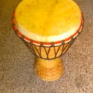 20" x 14" AFRICAN DJEMBE ENGRAVED WOOD DRUM FREE SHIP