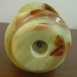 Green MARBLE DESK CLOCK WATCH HAND POLISH New