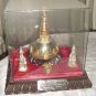 TIBET NEPAL1980 HAND MADE SILVER PLATE TEMPLE 3D -