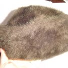 BROWN SYNTHETIC FUR HAT Beret Hand Made Canada