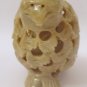 HAND CARVED STONE INSIDE TUMMY BABY FIGURINE Vulture