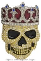 Smiling Iced out Skull