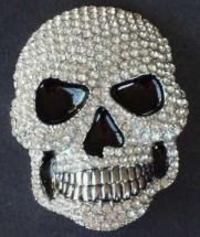 Black Diamond Smiling Skull