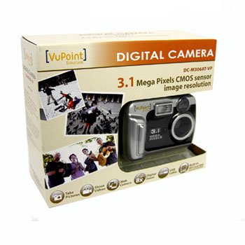 VUPOINT 3.1MP DIGITAL CAMERA