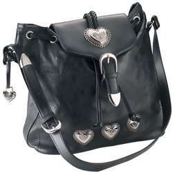 Embassy Italian Stone Design Genuine Leather Shoulder Bag
