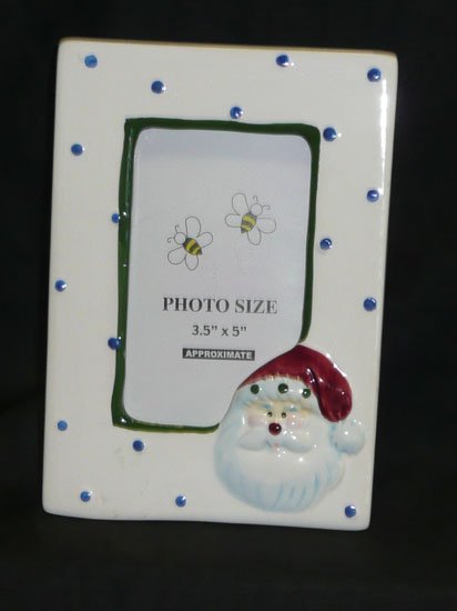 Santa Picture Frame