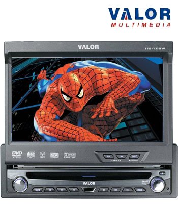 VALOR MOTORIZED IN-DASH MONITOR/ RECEIVER