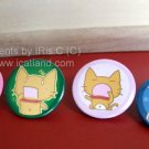 Cute Ai-li Mao (cat) Pin Set