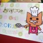 Chief ai-li cat -Anyone can Cook- Postcard Set