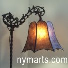 NYM Arts Scalloped 8 sided fitter Mica Lamp Shade for your Antique Vintage Bridge Floor Lamp NYM Arts Scalloped 8 sided fitter Mica Lamp Shade for your Antique Vintage Bridge Floor Lamp