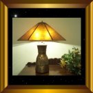NYM Arts Plain Prairie Mica Shade for your Antique Vintage Lamp Base