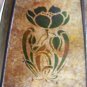 NYM Arts Flower #2 on Light Amber UNO Hex for your Bridge Floor Lamp