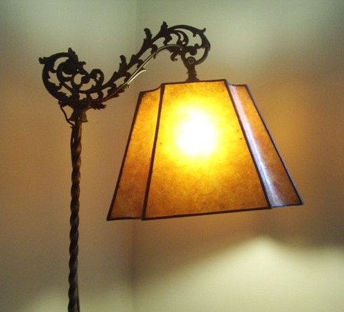 Antique Lamp Shade Replacement Mica Cove Corner for your Antique ...