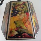 NYM Arts UNO Hex Grapes 3 color for your Antique Vintage Bridge Floor Lamp