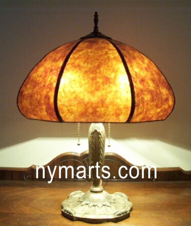 Antique Lamp Shade Replacement for your Lamp Medium Butternut Light Amber
