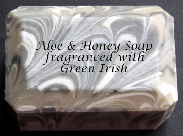 Aloe & Honey Soap - Green Irish