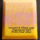 Coconut & Honey soap - Fresh Fruit Slices