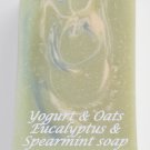 Yogurt & Oats Silk Soap - Eucalyptus & Spearmint