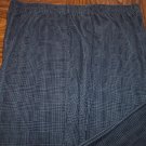 Classic Elastic Waist Size 16 Short Gray Houndstooth Women's Pants Slacks 001p-1 location92
