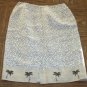 SILK CLUB COLLECTION Women's Animal Print Pencil SKIRT Size 8  001s-01 Vintage Womens Skirts locw21