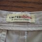 Limited Chinos Women's Khaki Shorts Size 6 001sh-04 Womens Slacks Pants Bottoms locw21