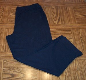 SAG HARBOR WOMEN'S Black PANTS Size XL Extra Large 001p-54 locationbin2