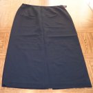 Vintage Long Black Women's CASUAL CORNER Lined SKIRT Size 16 001s-14 Womens Ladies location93